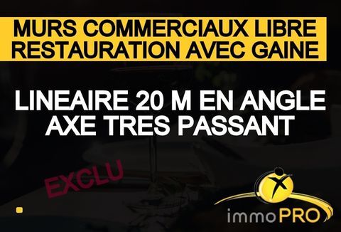 MURS COMMERCIAUX LIBRE DE 160 m&sup2;! RESTAURATION AUTORI... 525000 69580 Brignais
