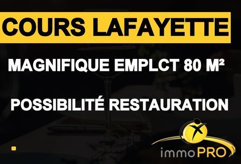 Affaire de 80 m&sup2; b&eacute;n&eacute;ficie d'une situation exceptionn... 108000 69003 Lyon