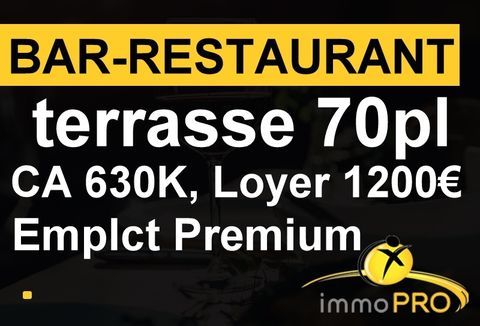 Bar-restaurant cl&eacute; en mainEtablissement lumineux avec... 540000 69400 Villefranche