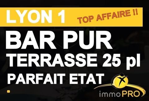 BAR PUR A LYON 1A saisir cl&eacute;s en main et parfaitement... 154000 69001 Lyon