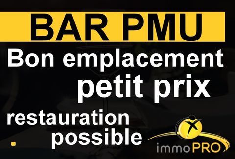 BAR PMU id&eacute;alement plac&eacute; avec une bonne visibilit&eacute;.Un... 175000 69002 Lyon