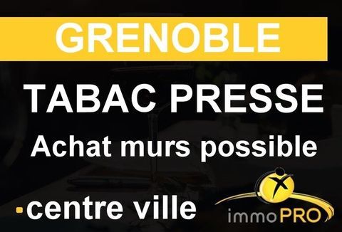 TABAC PRESSE LOTO  sur axe passant d'un quartier  de ... 190000 38000 Grenoble