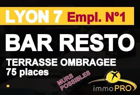 Bar restaurant exceptionnel dans le 7 !!D'une surface... 625000 69007 Lyon