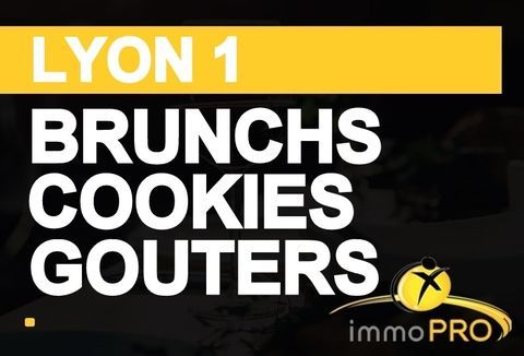 BRUNCHS - GOUTERS - COOKIESTierc&eacute; gagnant pour cette ... 432000 69001 Lyon