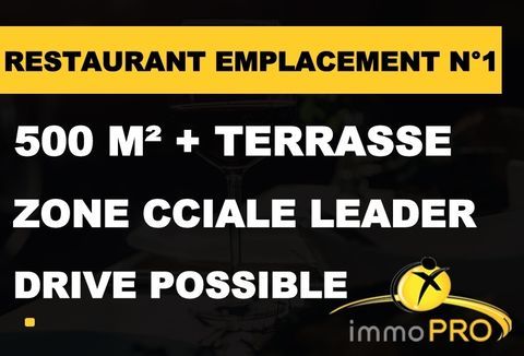 &Eacute;tablissement de restauration situ&eacute; sur un emplacemen... 432000 26000 Valence
