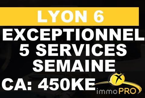 EXCEPTIONNEL !!RESTAURANT LYON 6 / 5 SERVICES / SEMAI... 324000 69006 Lyon