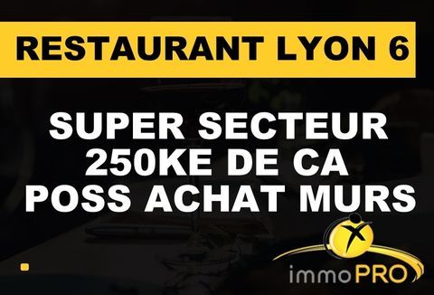 Tr&egrave;s joli emplacement pour cette affire Lyon 6 chiffr... 129000 69006 Lyon