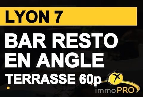 BAR RESTO en ANGLE DANS LE 7Une affaire embl&eacute;matique ... 469000 69007 Lyon