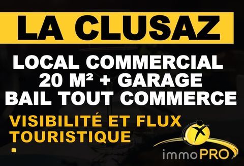 Petit local commercial en angle de 20 m&sup2; id&eacute;alement s... 88000 74220 La clusaz