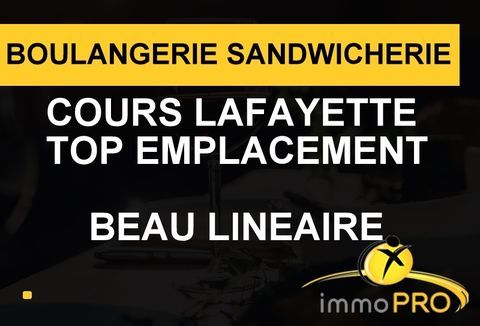 Super emplacement pour cette affaire sur le cours Laf... 65000 69003 Lyon