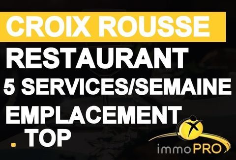 RESTAURANT DE CHARME A LA CROIX ROUSSE !!Cette affair... 119000 69004 Lyon