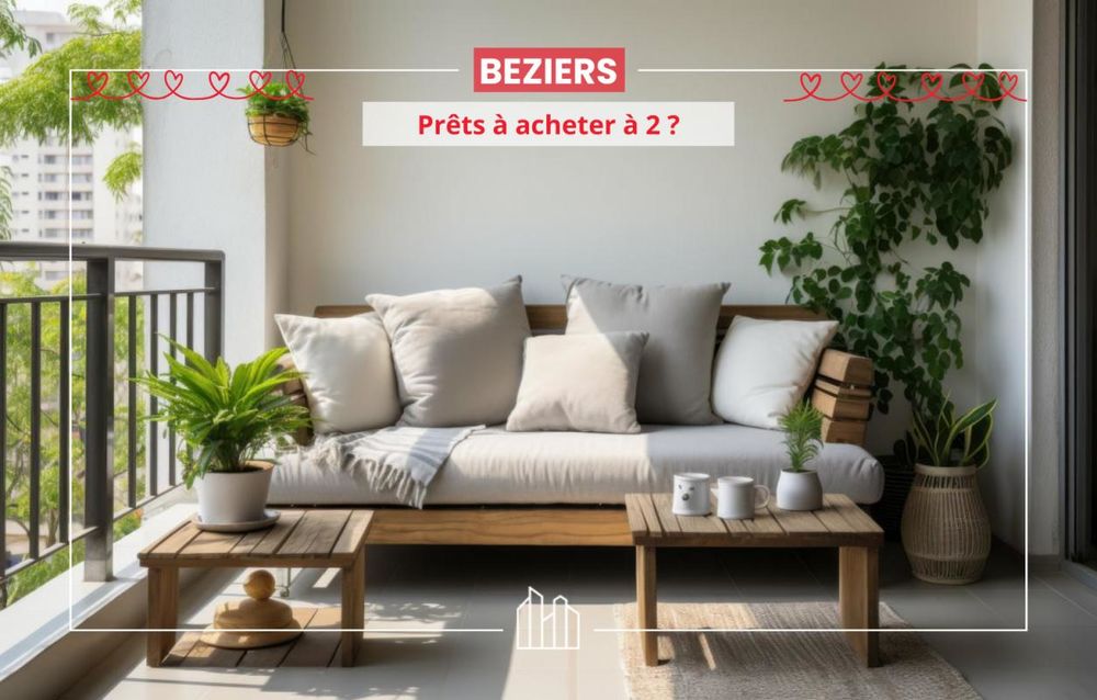 T2 de 43m2 exposition Nord Ouest