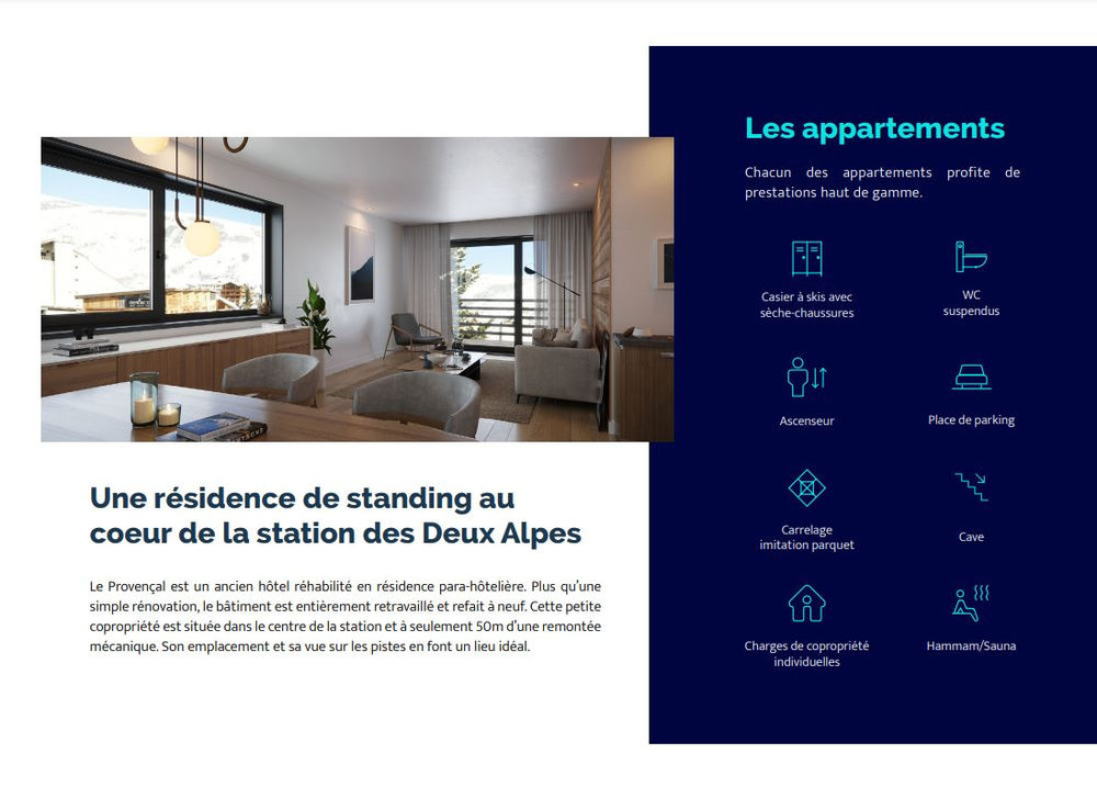 Appartements neufs   Les Deux Alpes (38860)