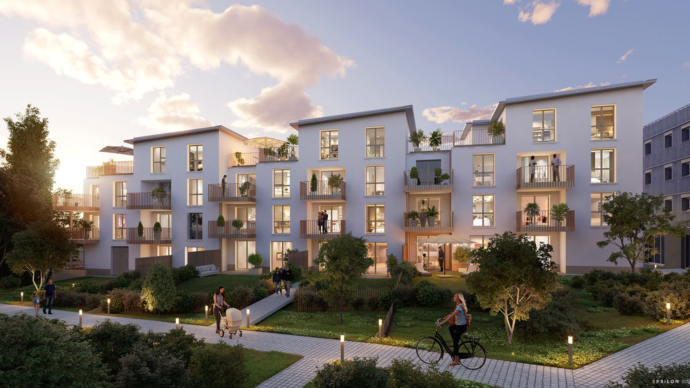 À vendre - Appartements T2 au T4 duplex - Résidence Bois....