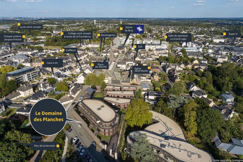 À vendre - Appartements neufs du T2 et T3 à Bruz - Chant....