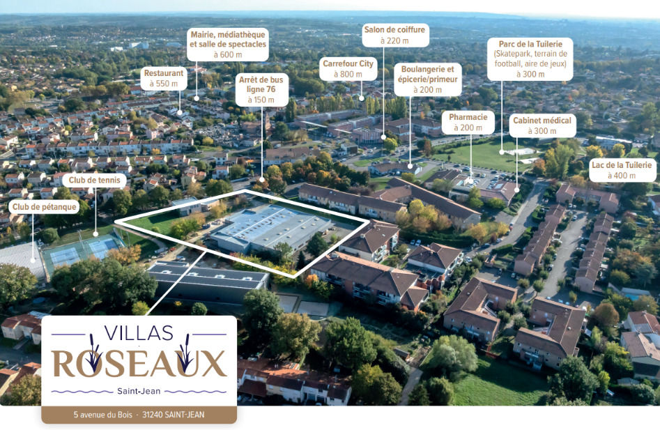 Découvrez notre résidence : Villas Roseaux composée de 1....