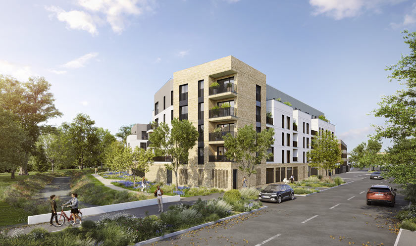 Programme neuf à Gonesse proposant 24 appartements lumin....