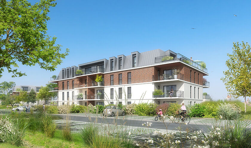 L'Écrin Boisé à Houlgate propose des appartements neufs ....