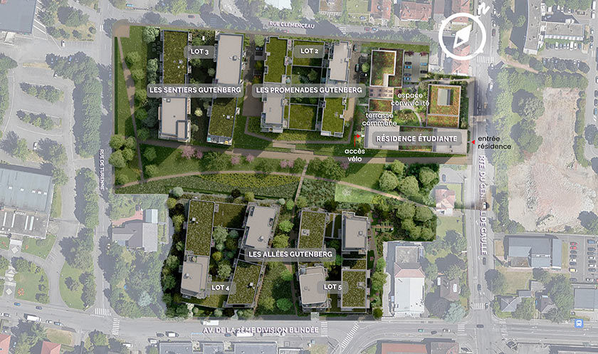 Appartements neufs   Strasbourg (67000)