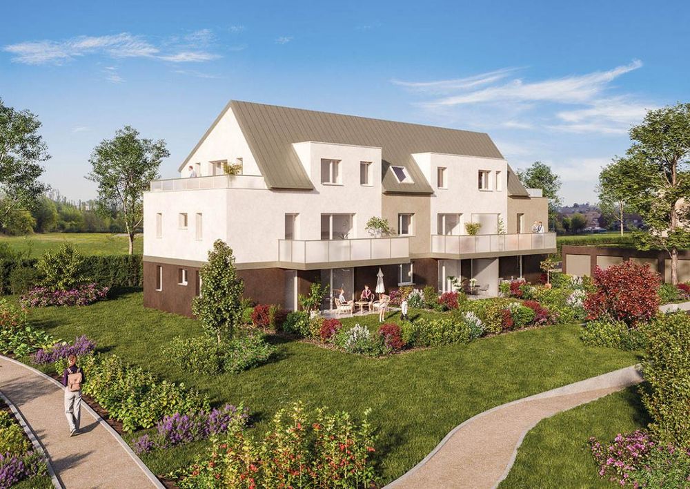 ACHETEZ VOTRE APPARTEMENT NEUF A PFASTATT À 4 km du c....
