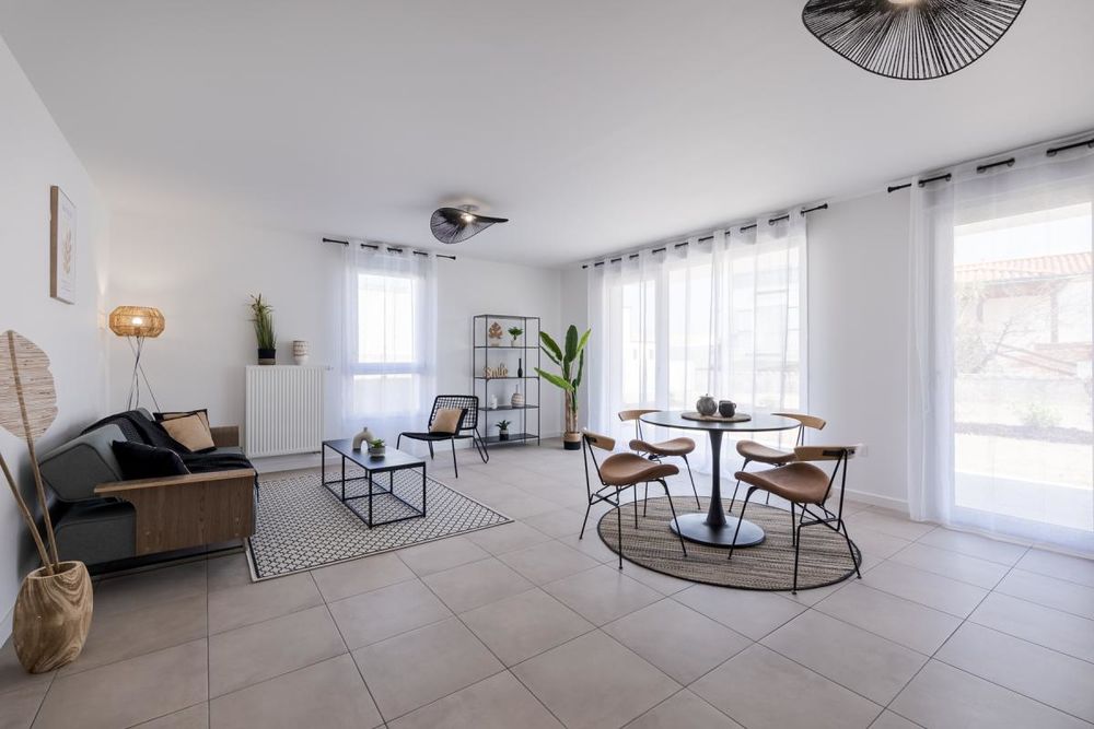 Venez visiter notre appartement témoin décoré sur simple....