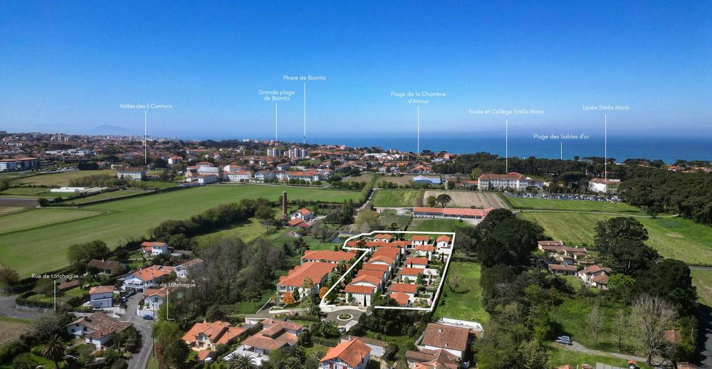 CLOS BELHARRA - ANGLET Quartier des 5 Cantons Un ca....