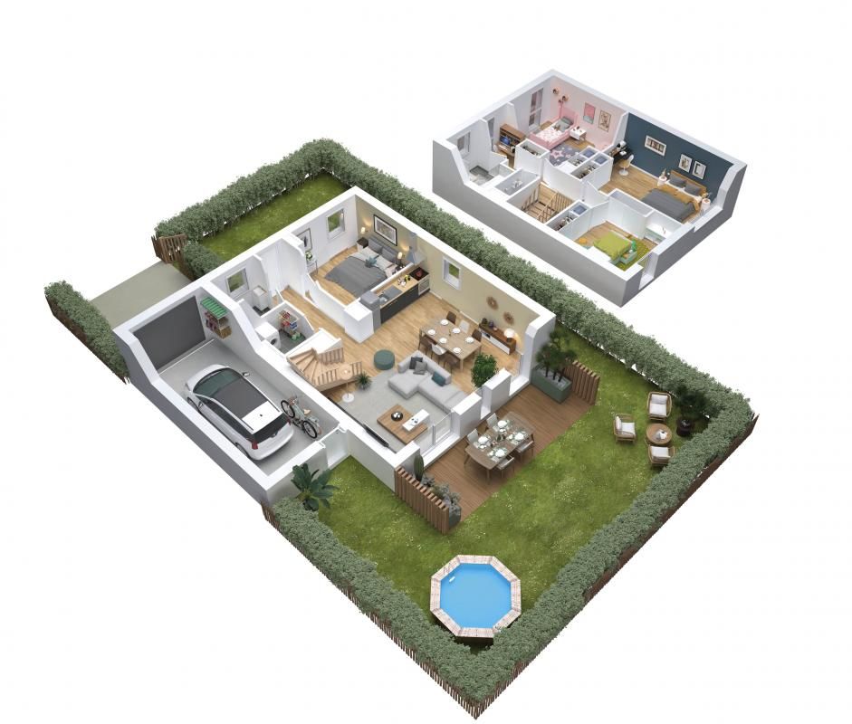 Maisons neuves   Villeneuve-Tolosane (31270)