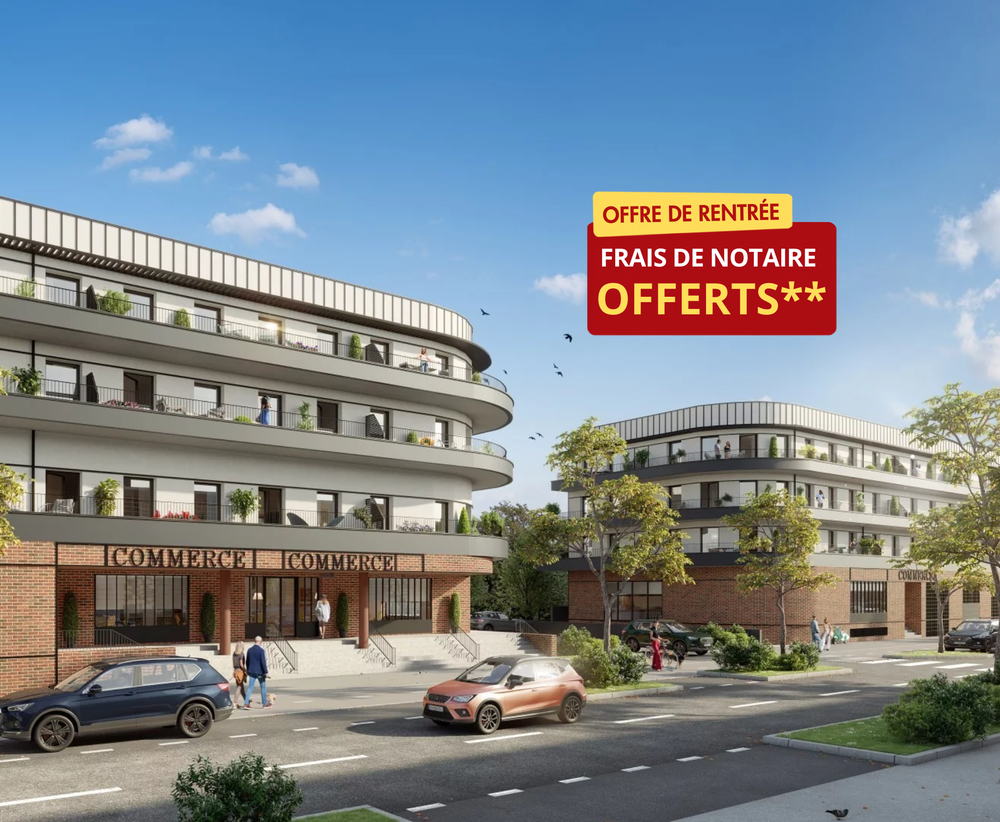 Offre de rentrée : Frais de notaire OFFERTS** !Emménagez....