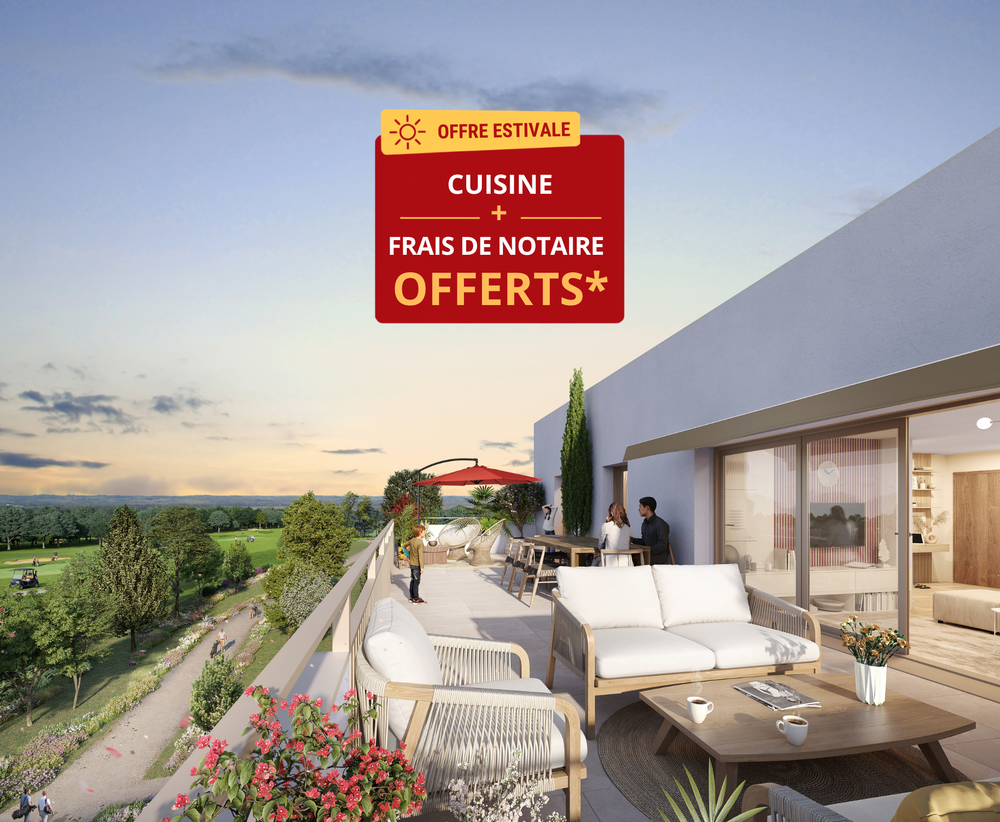 VOTRE RESIDENCE AVEC VUE SUR LE GOLF !!OFFRE ESTIVALE : ....