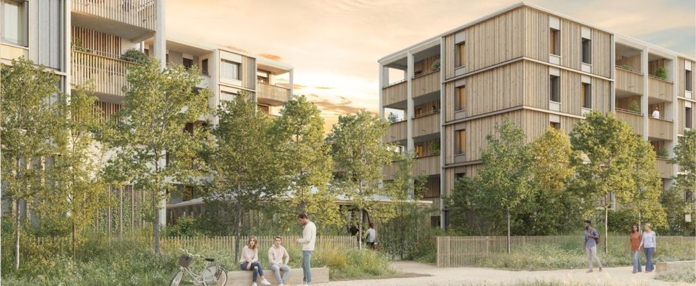 Iris propose 97 appartements du T1 au T5 dont 44 en acce....
