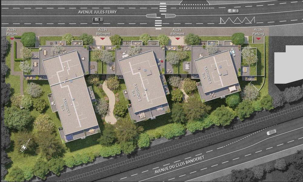 Appartements neufs 2 et 4 pièces à Thonon-les-Bains en L....