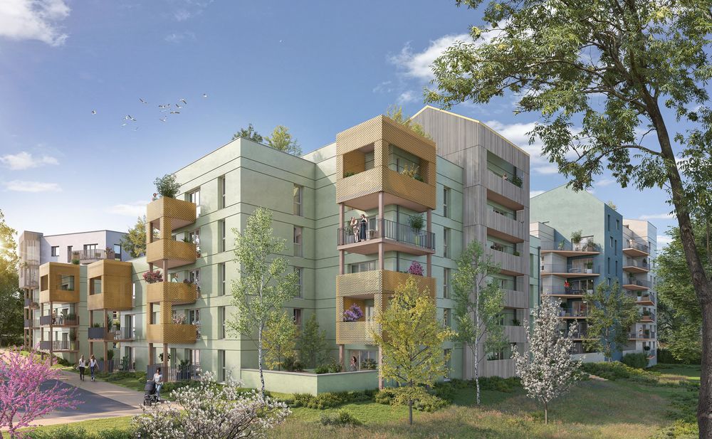 A ORVAULT, achetez votre appartement 3 pièces à partir d....