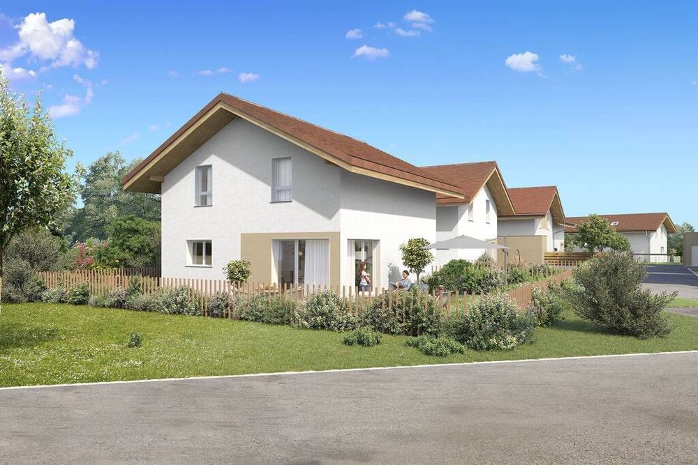 Votre future maison se situe sur la commune de Marignier....