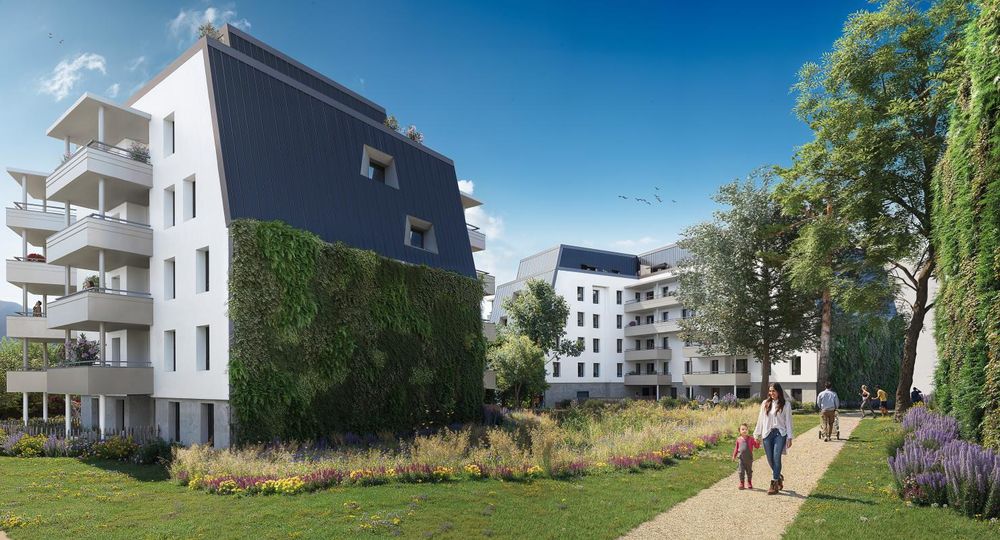 A Meylan, appartements du T1 au T4. Des intérieurs en a....