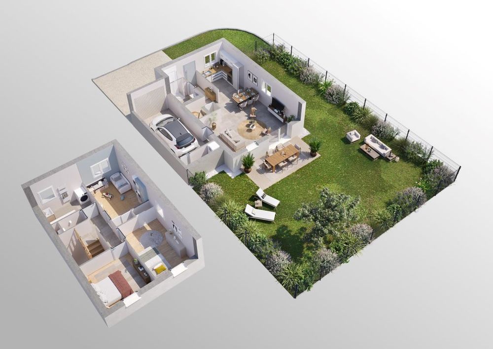 Maisons neuves   Villeneuve (01480)