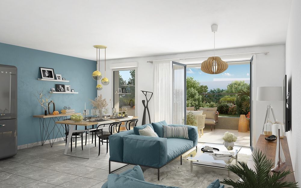 A Meylan, appartements du T1 au T4. Des intérieurs en a....