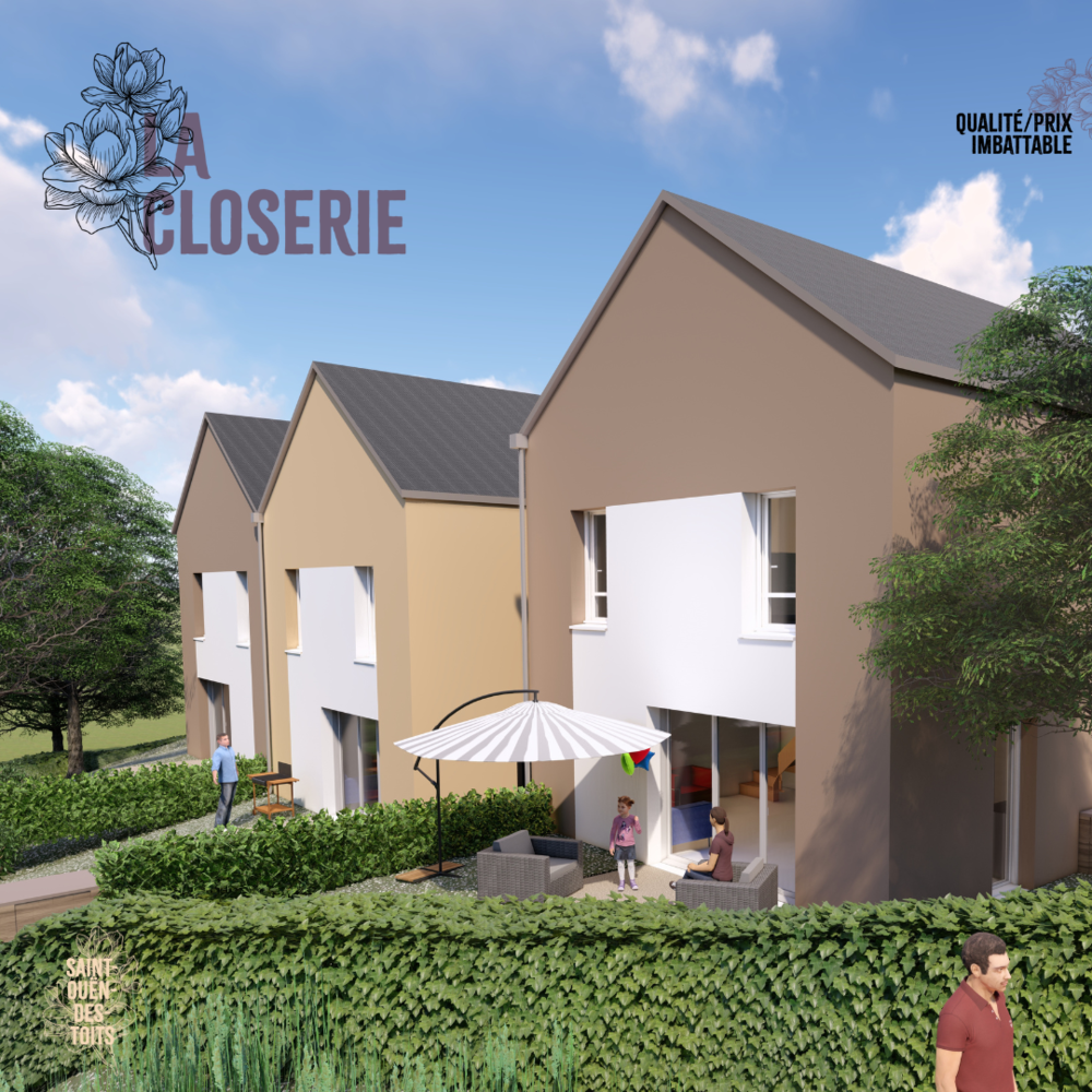 6 Maisons individuelles et 12 appartements du T2 au T3.<....