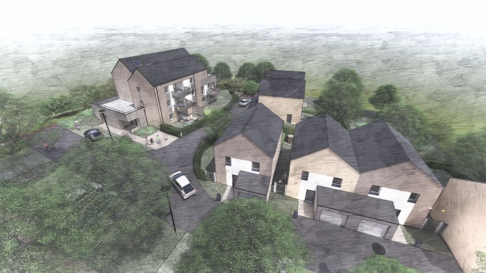 6 Maisons individuelles et 12 appartements du T2 au T3.<....