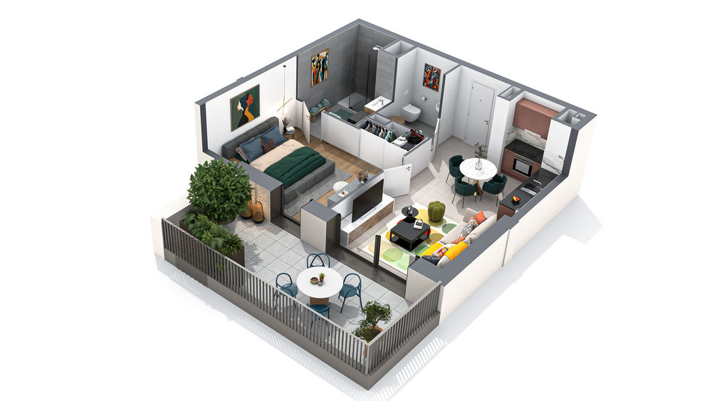 Votre appartement 4 pièces pour 1 593 € / mois. I....