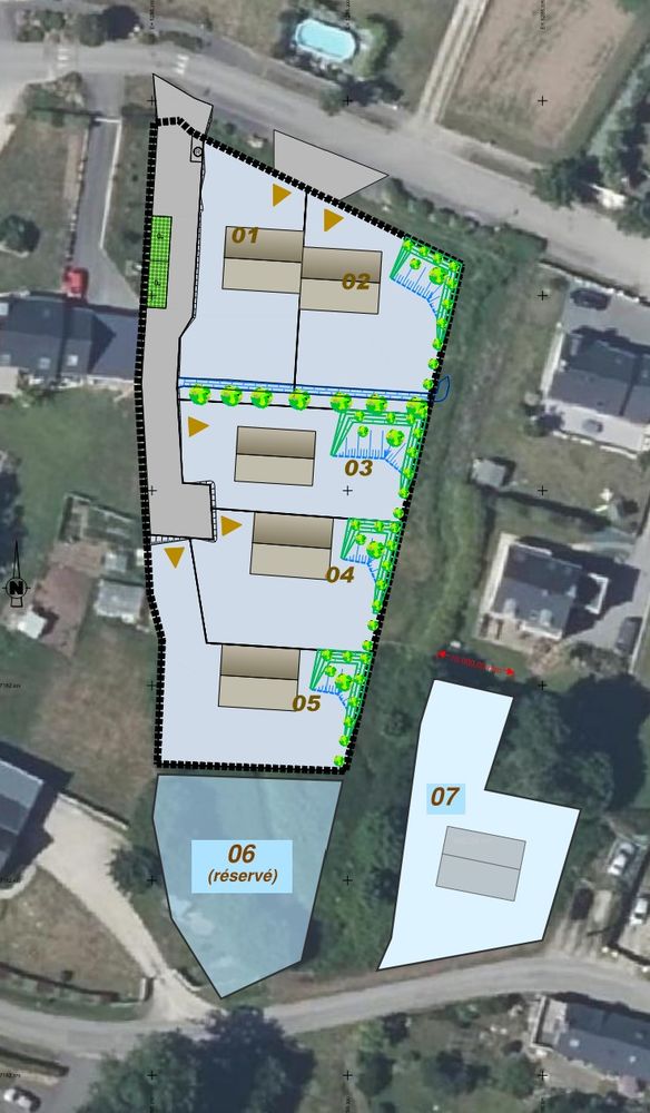 Terrains  batir   Larr (56230)