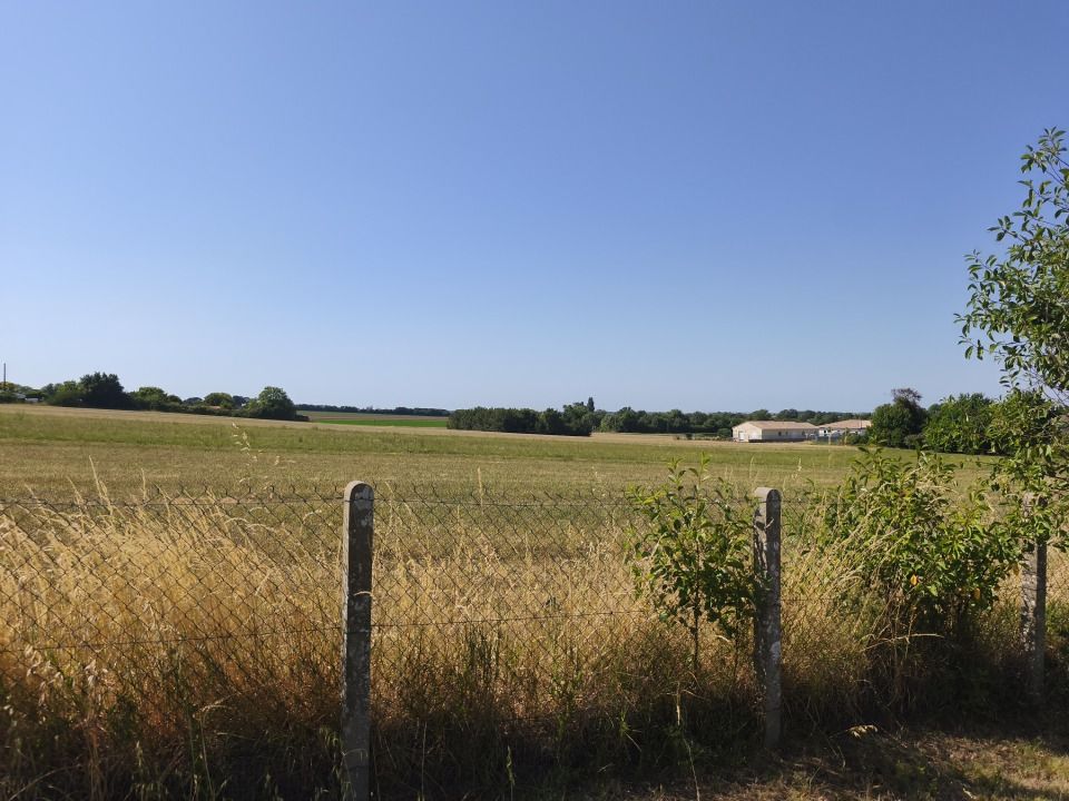 TERRAIN À CONSTRUIRE DE 400 M² À ARVERT, VUE JARDIN <....