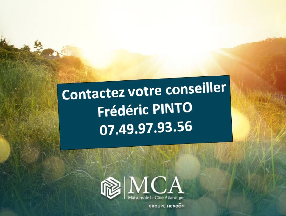Frédéric PINTO des maisons MCA, vous propose ce beau ter....