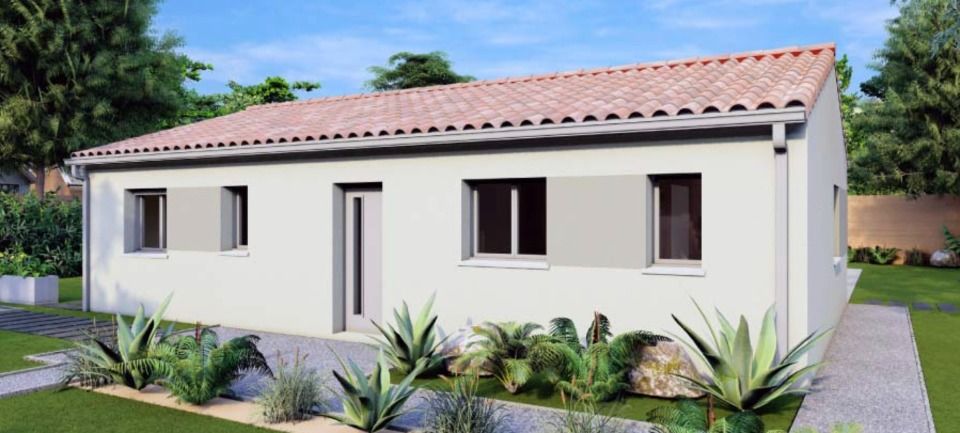 TERRAIN À CONSTRUIRE DE 450 M² IDÉALEMENT SITUÉ À BISCAR....
