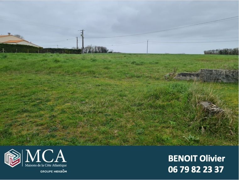 VENTE : terrain de 520 m² à Nieul-lès-Saintes Emplace....