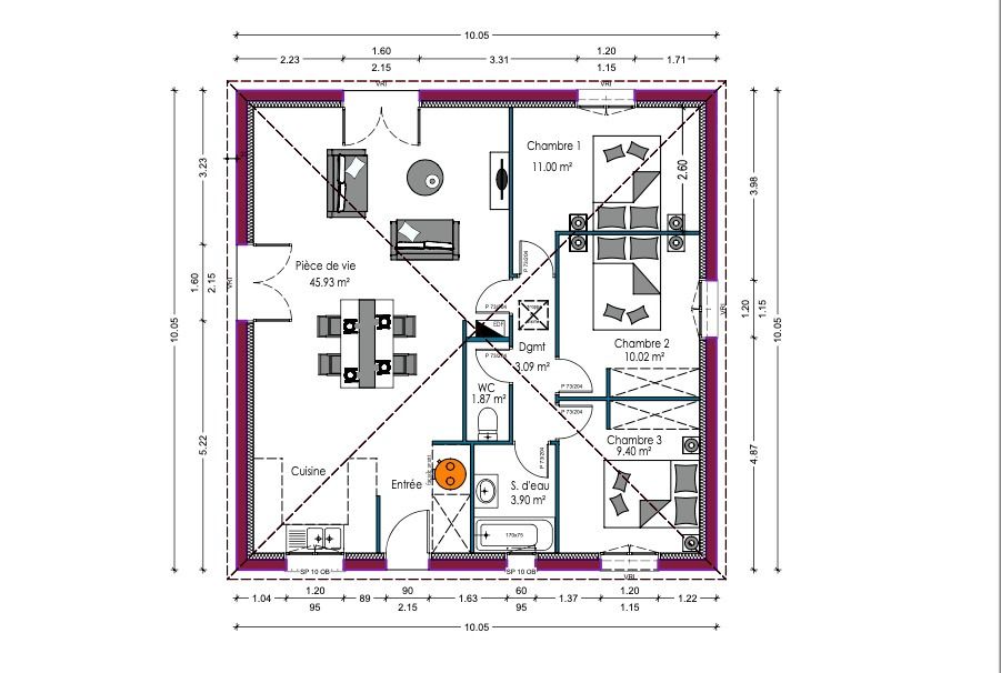 Maisons neuves   Vensac (33590)