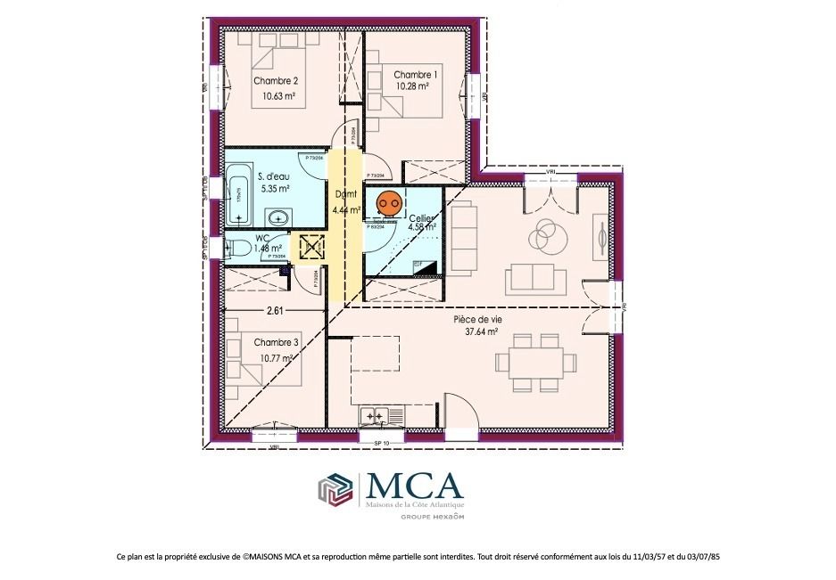SAINT-ANDRÉ-DE-CUBZAC - TERRAIN CONSTRUCTIBLE DE 426 M²<....
