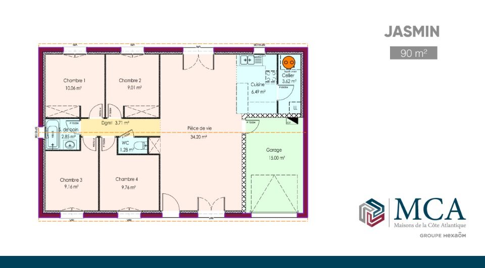 Rare sur le secteur ! Magnifique terrain de 700 m2 à....