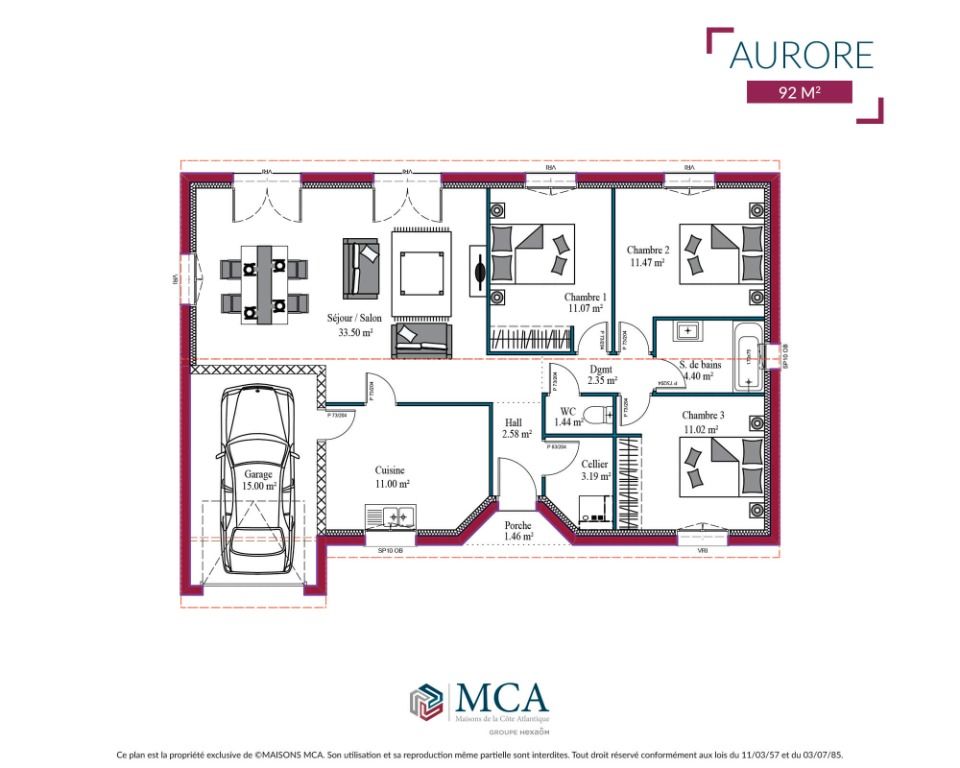 Camblanes-et-Meynac : terrain de 700 m² à vendre Proc....