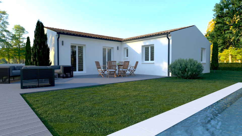 Maison F4 (92 m²) à vendre à Matha En centre-ville - ....