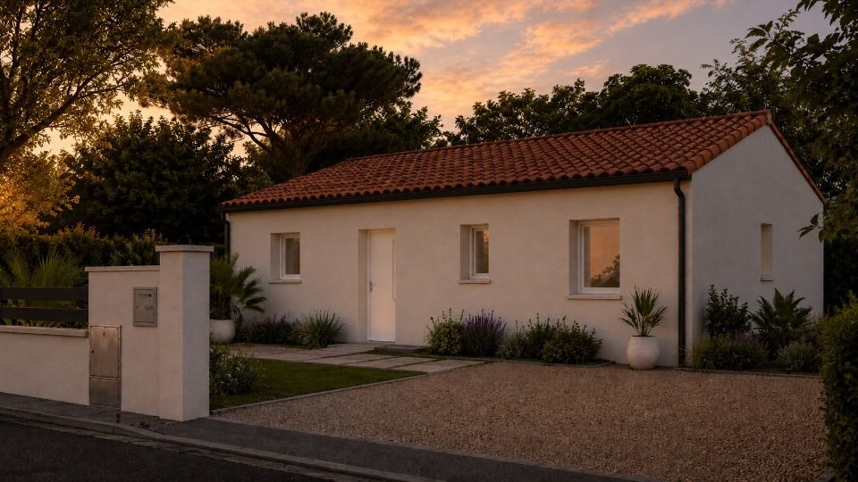 TERRAIN À CONSTRUIRE DE 1000 M² PROCHE DE SAINTES <br....